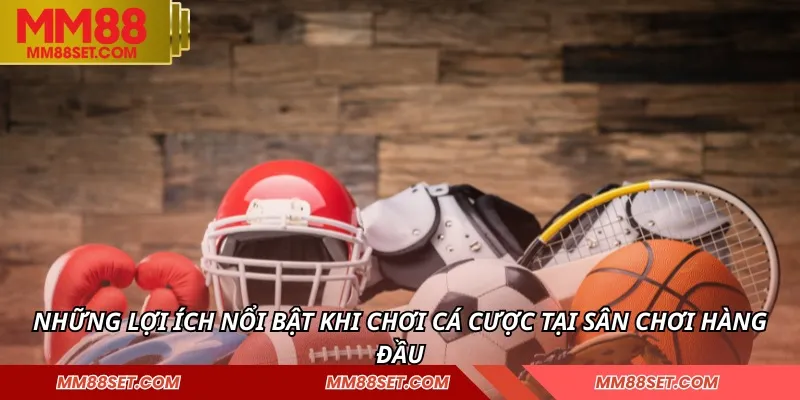 Những lợi ích nổi bật khi chơi cá cược tại sân chơi hàng đầu